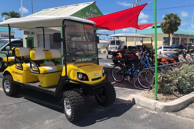 6 Passenger Golf Cart Rental in Key West - The cart check that can save your whole day