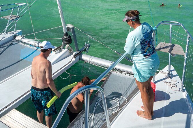 Champagne Dolphin Sail and Reef Snorkel - From 7001 Shrimp Rd to your first dolphin sighting