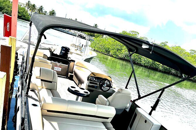 Deluxe Pontoon Boat Rental In Key West - The Deluxe 22-Foot Pontoon Setup You’ll Actually Appreciate