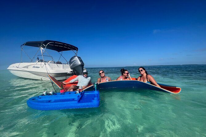 Half Day Key West Boat Experience — Swim, Sip & Soak Up the Sun! - Jewfish Sandbar: Your First Hour of Easy-Water Fun