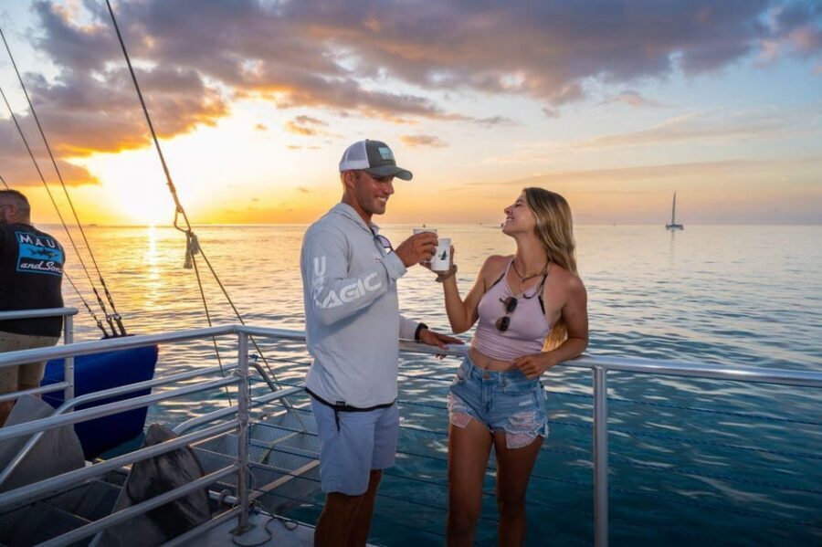 Key West: Catamaran Champagne Sunset Sail - Getting On Board: Lazy Way Lane to the Marquesa Catamaran