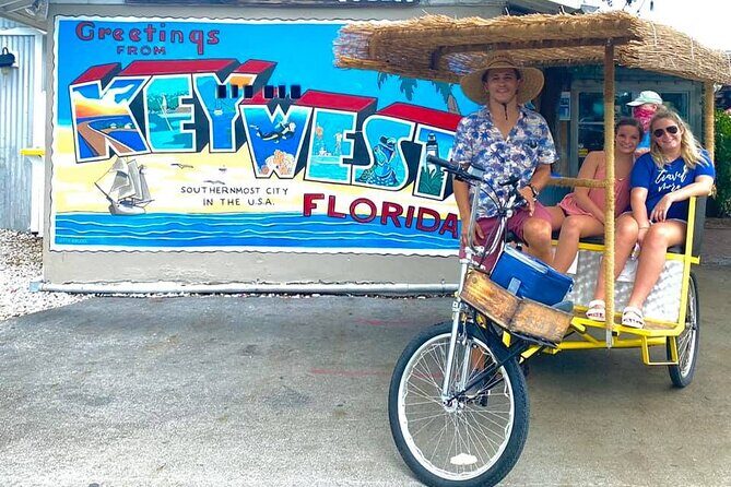 Key West Conch Republic Tiki Pedicab Experience by Kokomo Cabs - Key West Tiki Pedicab Highlights at a Glance