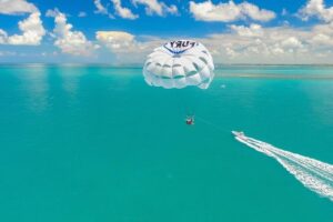 Key West Parasailing Adventure above Emerald Blue Waters - From Opal Key Marina to 300 Feet Up: How the Ride Starts