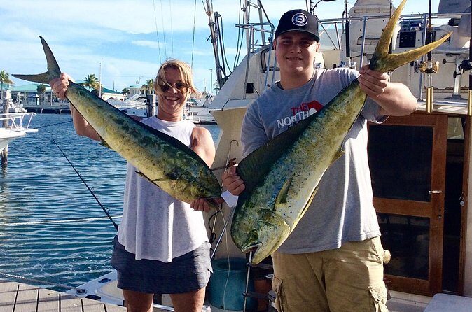 Key West Private Fishing Charters- 4 HRS 36 FT HATTERAS COWBOY - Target Species You Can Actually Hope to Catch