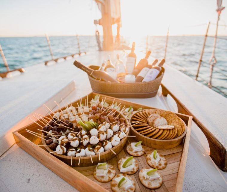 Key West Wind and Wine Sunset Sail aboard classic Schooner - The 2-Hour Flow: From Check-In to Sails Hoisted and Sunset Served