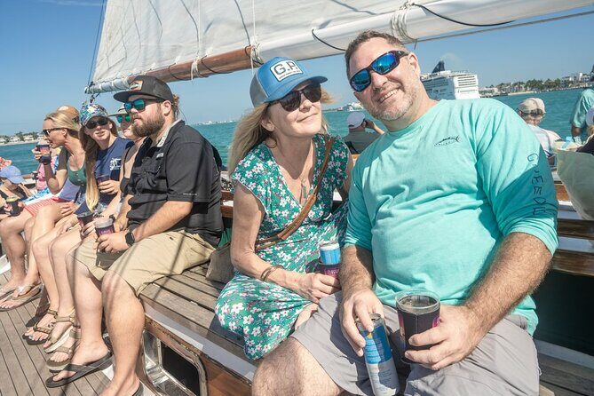 Key West Wreckers Race Aboard Schooner America 2.0 - The Best Views: Mallory Square, Fort Zachary Taylor, and Sunset Pier