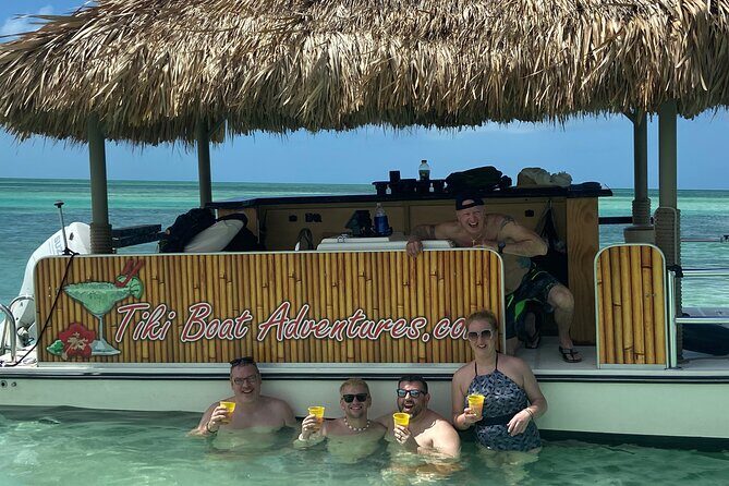 Private 2-Hour Tiki Boat Party in Key West & Mini Sandbar - Key highlights to know before you go