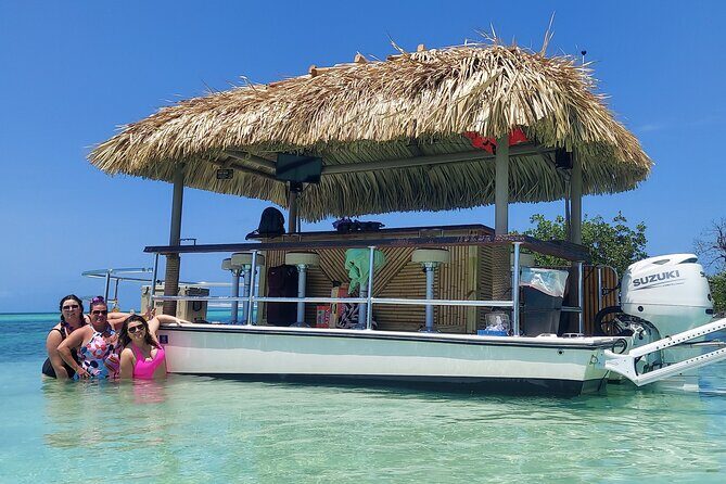Private 2-Hour Tiki Boat Party in Key West & Mini Sandbar - How the private tiki-boat format changes Key West