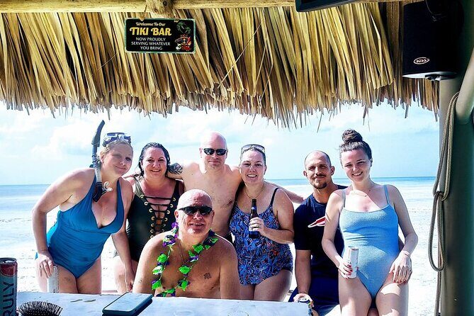 Private 2-Hour Tiki Boat Party in Key West & Mini Sandbar - The mini sandbar at Seaplane Basin: where the afternoon happens