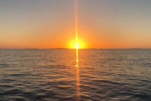 Small Group Key West Adult Sunset & Moët Sail & Amazing Cheeses - Stop 1 Catamaran Echo: calm sailing, smart positioning, and room to breathe
